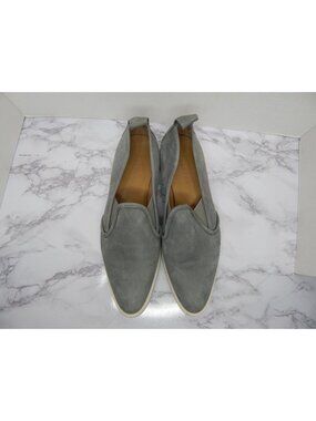 Everlane Womens The Leather Street Sneaker Grey Sz 10